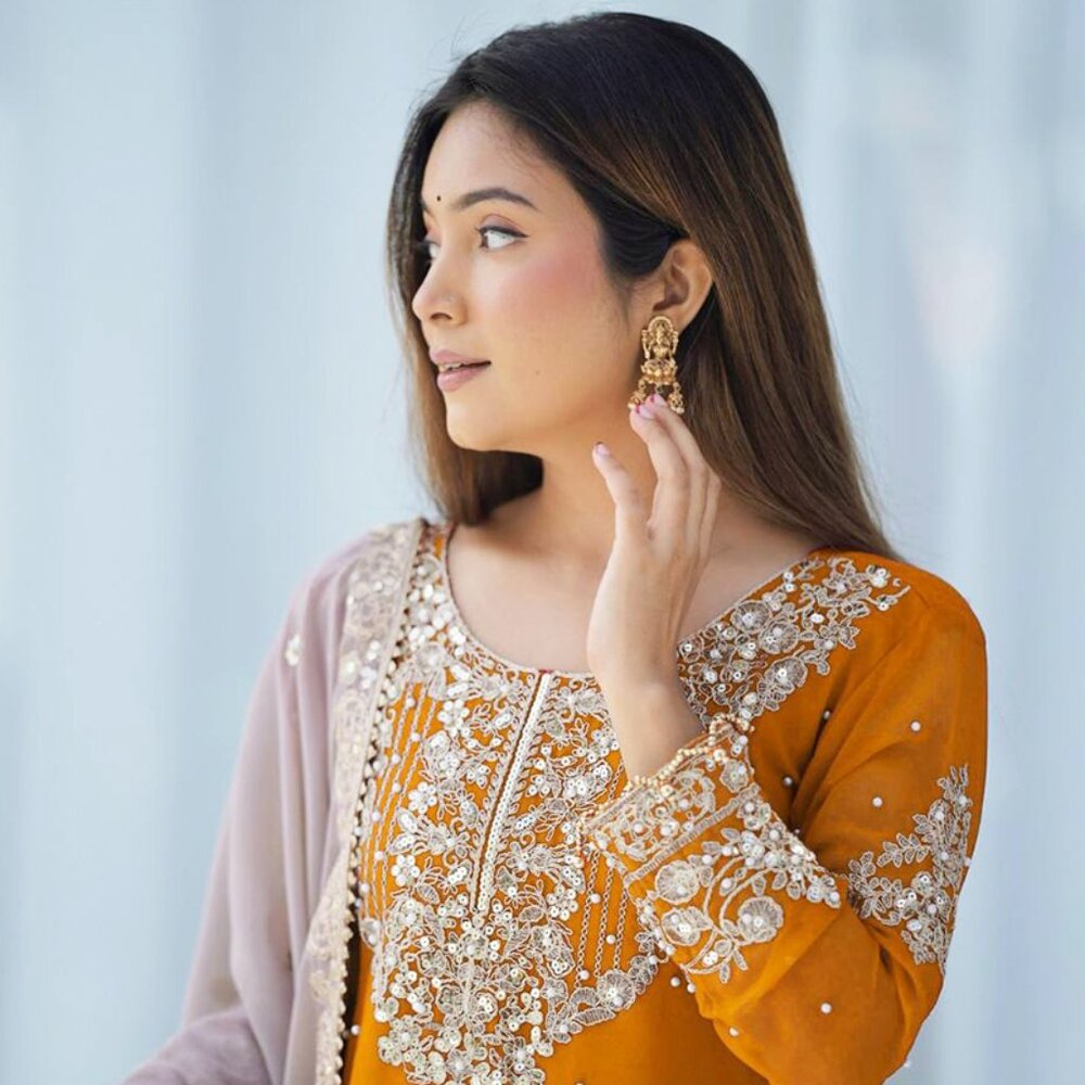 Readymade Sharara Suit Eid Dress | Indian Pakistani Wedding Outfit |